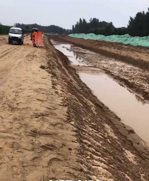 临沂费县河道降水